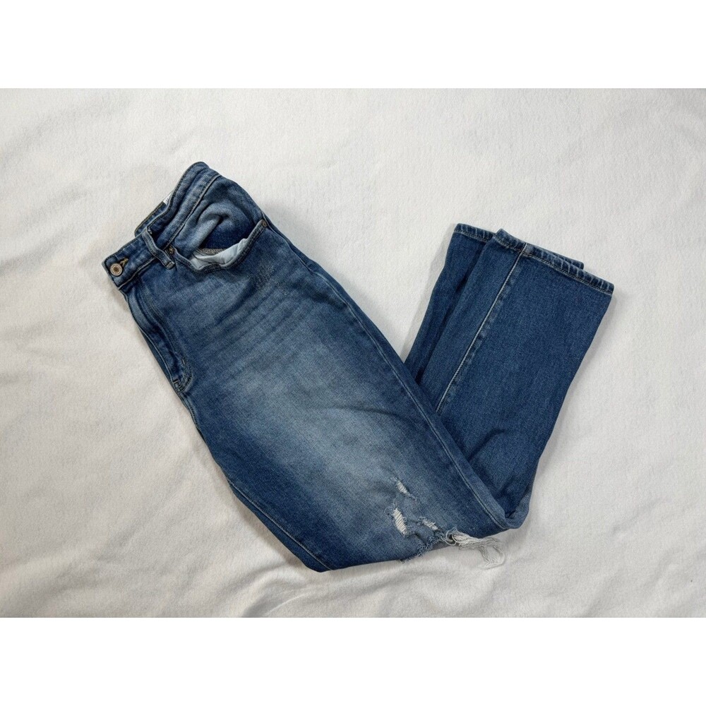 KanCan Jeans Women’s 31 Slim Straight Distressed